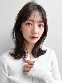 似合わせ前髪カット✂️