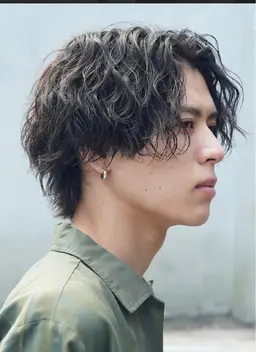 カット＋ツイストスパイラルパーマ