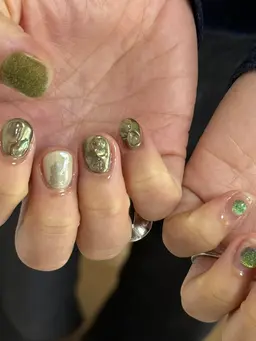 お持ち込みアート(複雑な10本アート)