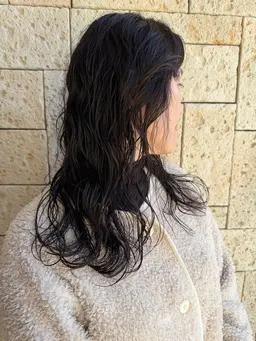 🍠【ゆるふわ】レディースカット＋ケアパーマ+トリートメント