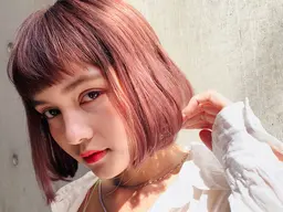 🌈Wカラー(ブリーチ込み)+AMASIAケラチンTR🌈(miniホームケアお土産付き)