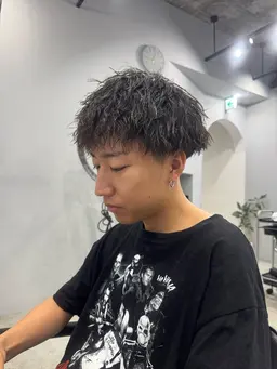 パーマ メンズのみ ツイスパ、波パ限定