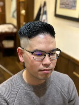 カット＋アイロンパーマ