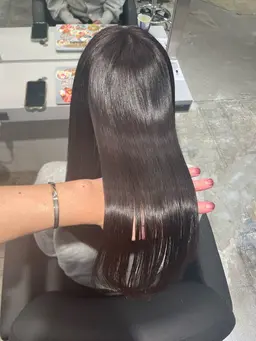 似合わせカット+透明感カラー+うる艶トリートメント