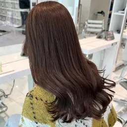 カット＋イルミナカラー＋KERASTASEトリートメント