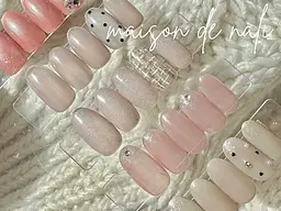 ハンド迷ったらコレ𓈊ˊ˗好印象シンプルアートֺ ָ ֙⋆ 🩰初回ジェルオフ・ケア込