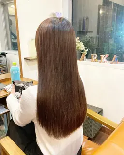 ⭐️モデル限定価格⭐️(値段以上の仕上がりになります💞)気になるくせやうねりを解決しましょう✨縮毛矯正