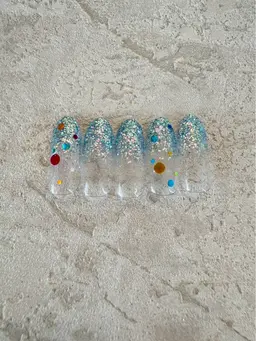 ラメグラデーション✨カラーグラデーション🌙