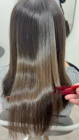 平日限定カット＋縮毛矯正＋トリートメント