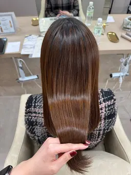 🌷11月限定🌷 酸性ストレート(トリートメント付き)