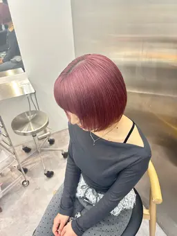 《派手すぎないカラーオススメ❗️》カット＋ワンカラー