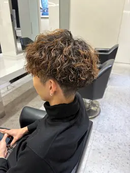 メンズカット➕ツイストorスパイラルパーマ