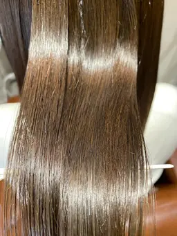 似合わせカット＋髪質改善ダメージレスストレート（炭酸泉付き）