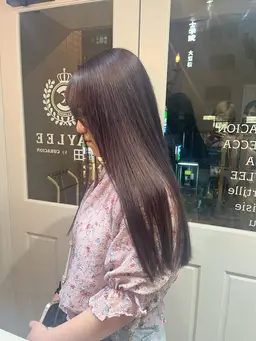 《人気No.2 ✨》【透明感イルミナカラー+似合わせカット✂︎】+７種前処理トリートメント付き🧴
