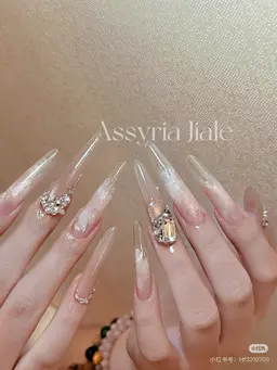 長さ出し：チップ➕スカルプデザインやり放題¥18700-¥15500