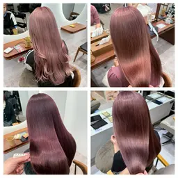 【11月限定】似合わせカット+ケアブリーチ+オンカラー＋髪質改善トリートメント¥20000→¥14000