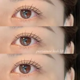 【パリジェンヌラッシュリフト】 エクステオフ有の場合はお知らせください