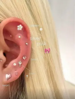 フェイシャルエステ　60分➕耳ツボjewelry6粒