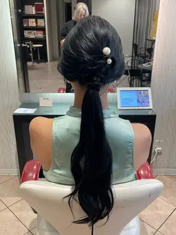 💍結婚式お呼ばれヘア💐