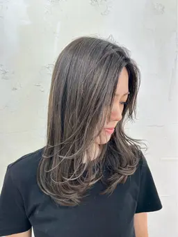 ブリーチ一回ハイライト、デザインカラーモデル様募集