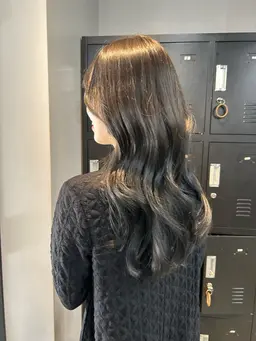 🖤【2回目以降の方限定】透け感たっぷりカラー＋トリートメント