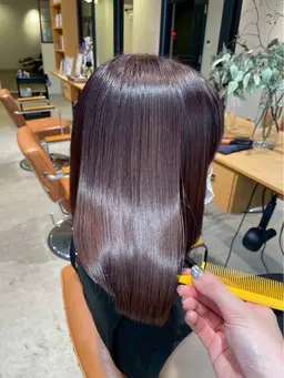 髪質改善✨️酸性ストレート✨️くせ、うねり気になる方オススメです!表面のパヤパヤ毛も抑えられます!