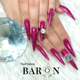 《最先端スカルプ》💅モデル募集🩵ワンカラー/ラメグラ(パーツ別途料金)✨オフなし