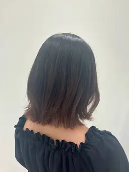 カット＋オーガニックカラー（白髪染め＋¥500）✂️🌿