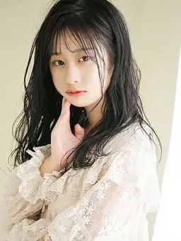 カット＋ブルーブラック🩵黒染め風カラー