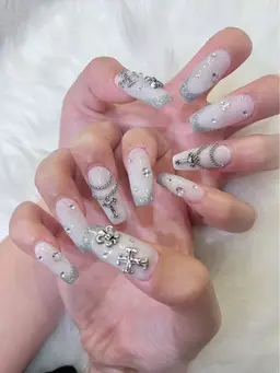 【Jr.ネイリスト】❤️‍🔥オフ込み持ち込みシンプルデザイン❤️‍🔥