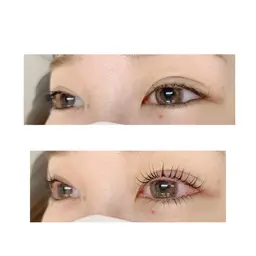 【11/1.4.7来店限定価格】まつ毛パーマ上下