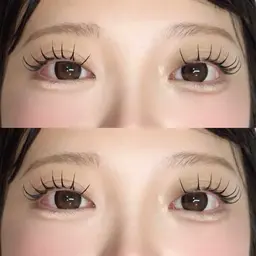 🎀 マツエク／フラットラッシュ80本 🎀