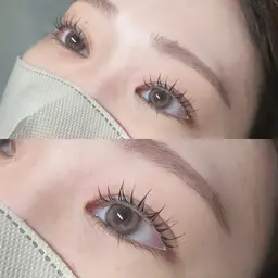 アイブロウスタイリング+まつ毛パーマ【骨格診断付き】