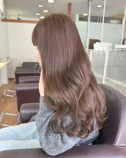 🫧ブリーチなしダブルケアカラー🫧トリートメント付き✨※ロング料金なし