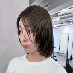 ⬜️ カット＋前髪ストレートパーマ