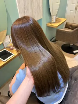 縮毛矯正＋水素トリートメント