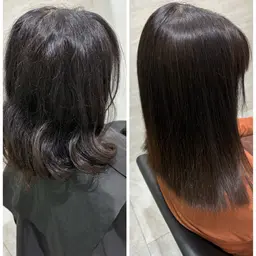 【ブリーチ毛不可】似合わせカット+美髪縮毛矯正+ナノバブル