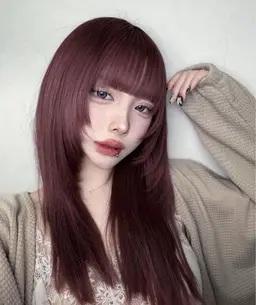 【🩶ミニモ学割メニュー🩶】🫧レイヤーカット+うる艶韓国カラー🫧