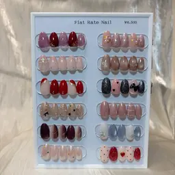 ハンド 定額シンプルアートコース (オフ込み) 色変更、デザイン配置変更可！