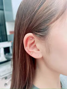 耳ツボジュエリー(+ヘアメニュー)