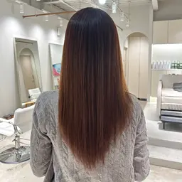 縮毛矯正※24歳以下限定、ロング料金なし