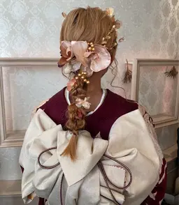 ⭐︎2026年1月12日（月）⭐︎【成人式】アップ・着付け ￥22000(早朝料金込み）事前カウンセリング有