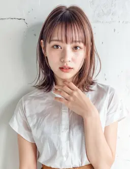 当日予約🙆🏻‍♀️【🎀レディースカットモデル🎀】🫧ミディアムモデル🫧ウルフカット、くびれミディアムはこちら