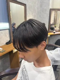 メンズ骨格矯正カット＋クイックシャンプー【錦糸町/メンズカット/眉毛/ヘアセット】