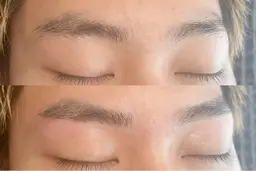 メンズ限定!!【似合わせ美眉/メイク時短】アイブロウwax+眉毛 パーマ