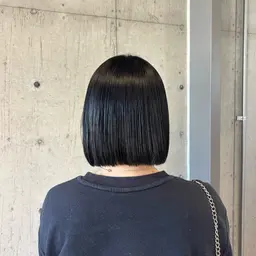 🔥就活中の方必見🔥落ちるダークブラックカラー＋選べるトリートメント※ブリーチ辞めたくない方はこちら🤲