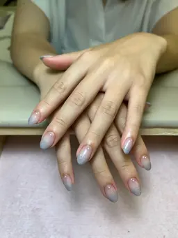 🌈✨ラメグラデーション（クリアベース）