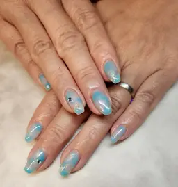 夏限定クーポン✨オフ込み✨ニュアンスワンカラーネイル
