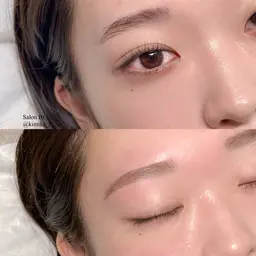 ラッシュリフト+眉毛ワックス