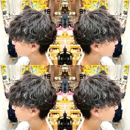 🔥スタイリングを楽に🔥🌀波巻きパーマ🌀【1日1人限定】メンズカット➕パーマ➕髪質改善内部トリートメント✨